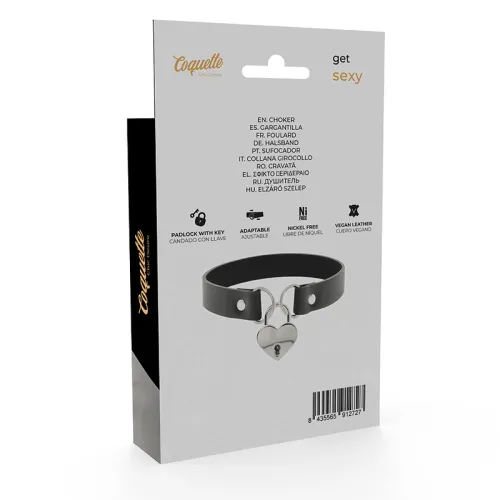 Vegane Lederhalskette Mit Herz – Coquette Chic Desire