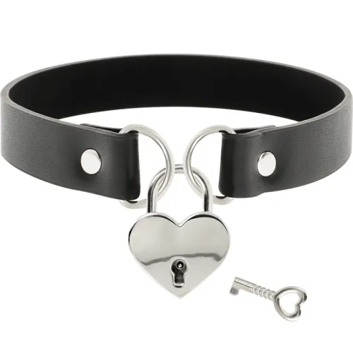 Vegane Lederhalskette Mit Herz – Coquette Chic Desire