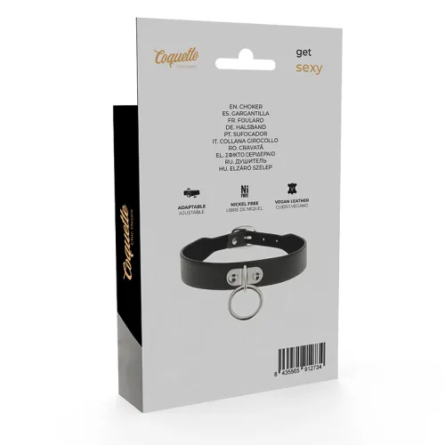 Vegan Leather Necklace – Coquette Chic Desire