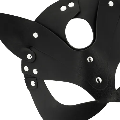 Vegane Ledermaske Mit Katzenohren – Coquette Chic Desire