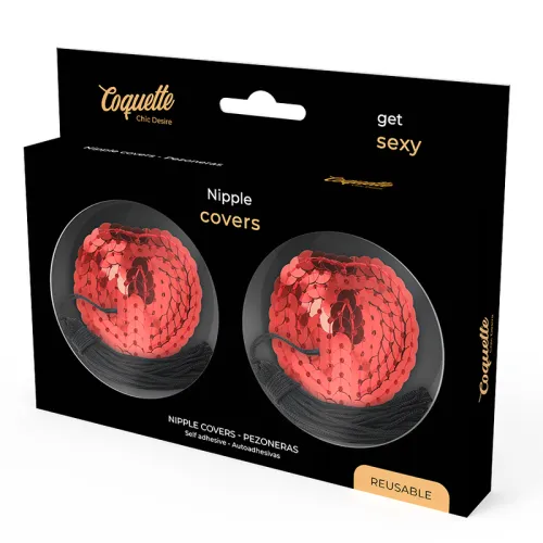 Rote Nippelabdeckung – Coquette Chic Desire