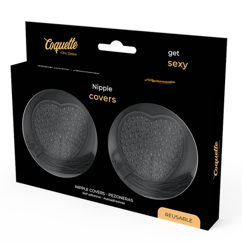 Schwarze Nipplepatches | Coquette Chic Desire