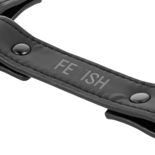 Vegan Leather Hogtie – Fetish Submissive