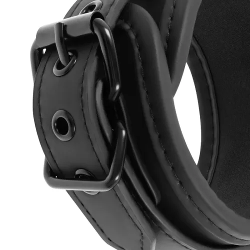 Handcuffs with nylon lining and handle – Fetish Submissive