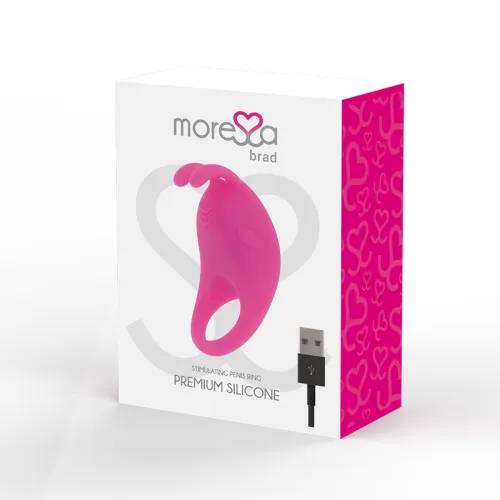 Brad Premium Silicone Rechargeable Pink – Moressa