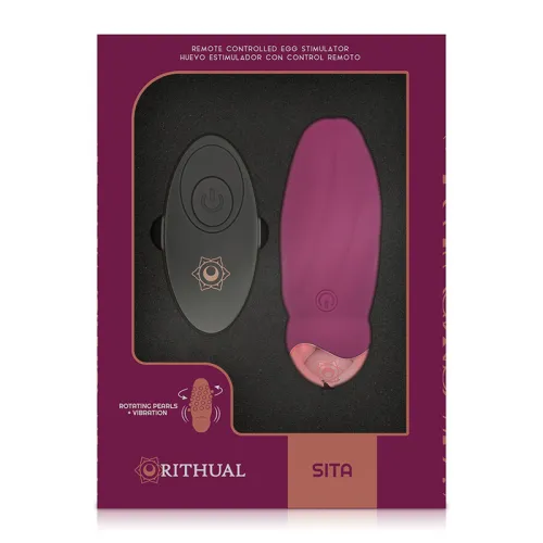Sita Egg Perlendrehung + Vibration Mit Fernbedienung – Rithual