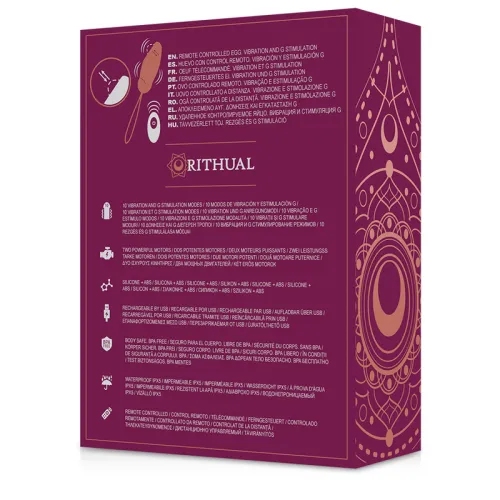 Priya Egg G-Spot Mit Fernbedienung + Vibration – Rithual