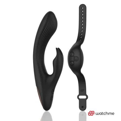 Rabbitvibrator Watchme Kompatibel Schwarz | Anne's Desire