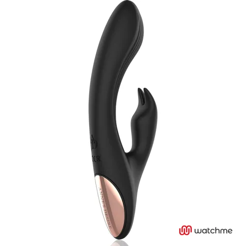 Rabbitvibrator Watchme Kompatibel Schwarz | Anne's Desire