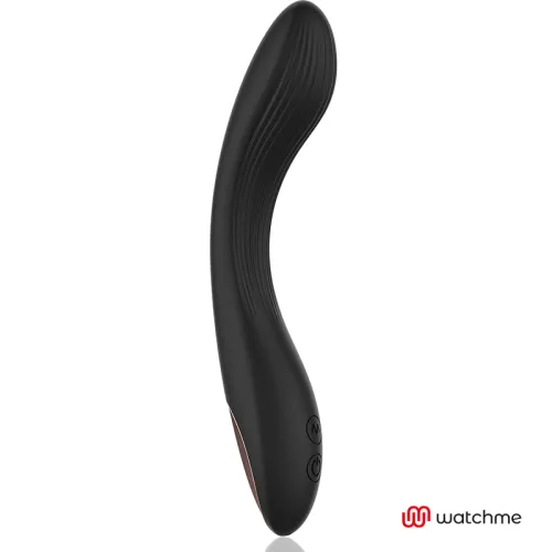Watchme Curvy G-Spot Vibrator Schwarz / Gold | Anne's Desire