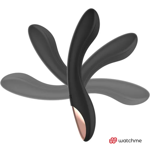 Watchme Curvy G-Spot Vibrator Schwarz / Gold | Anne's Desire