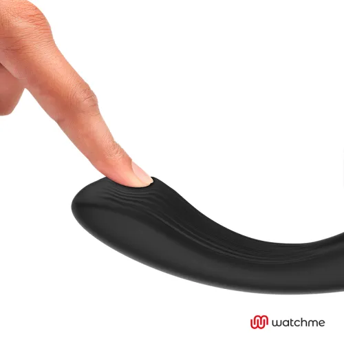 Watchme Curvy G-Spot Vibrator Schwarz / Gold | Anne's Desire