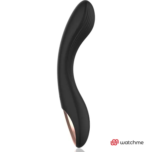 Watchme Curvy G-Spot Vibrator Schwarz / Gold | Anne's Desire