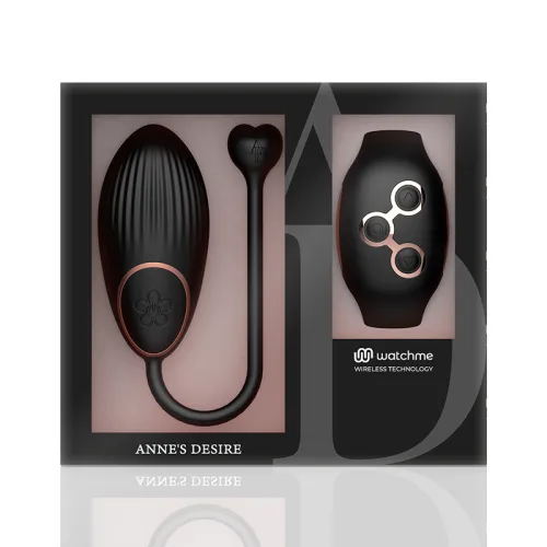 Egg Watchme Schwarz / Gold – Anne's Desire