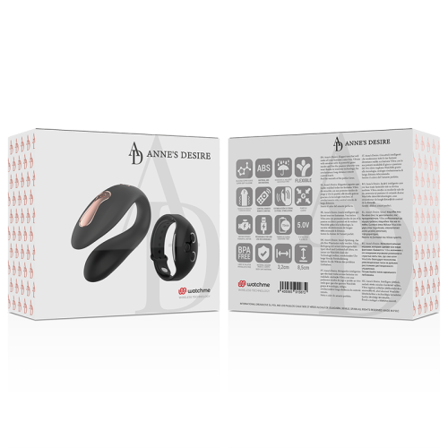 Watchme Dual Pleasure Black | Anne's Desire