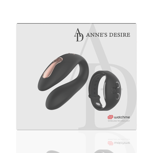 Watchme Dual Pleasure Black | Anne's Desire
