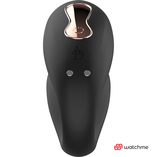 Watchme Dual Pleasure Vibrator Schwarz / Gold | Anne's Desire
