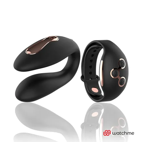 Watchme Dual Pleasure Vibrator Black / Gold – Anne's Desire