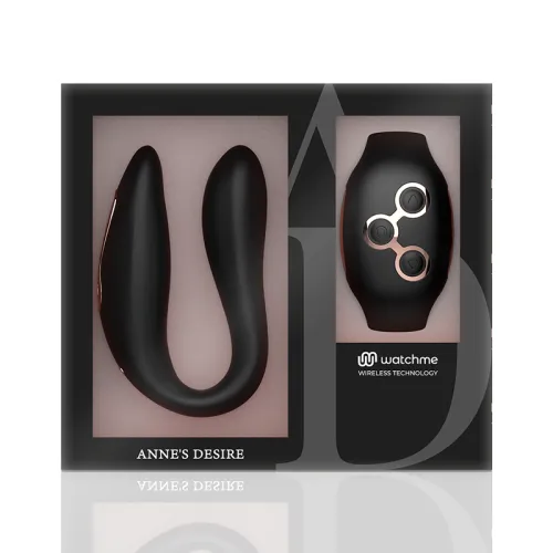 Watchme Dual Pleasure Vibrator Black / Gold – Anne's Desire