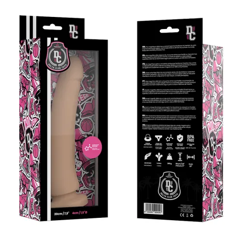 Natürlicher Dildo Medizinisches Silikon 20x4cm – Delta Club