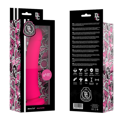 Rosa Dildo Medizinisches Silikon 20x4cm | Delta Club