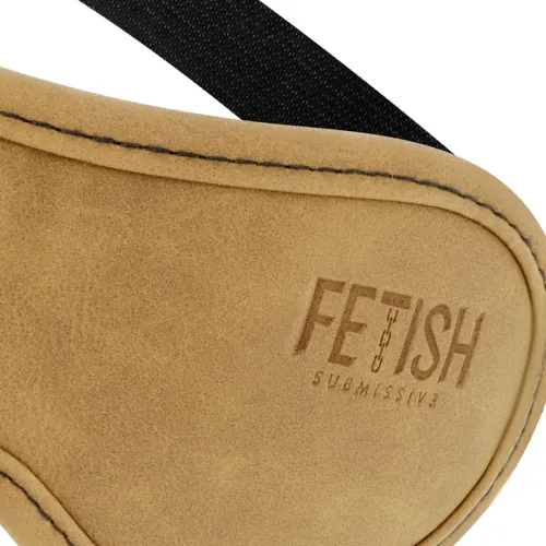 Elastic vegan leather mask – Fetish submissive