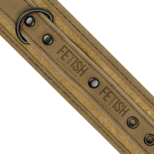 Vegan Leather Handcuffs with Neoprene Lining – Fetish Submissive