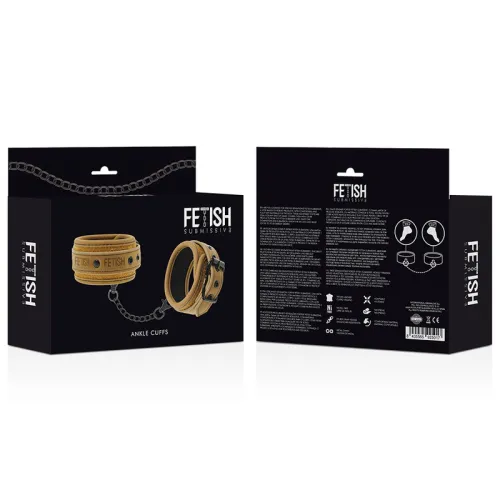 Leather handcuffs made from vegan leather – Fetish Submissive