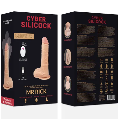 Mr Rick Realistic Vibrator | Cyber ​​Silicock