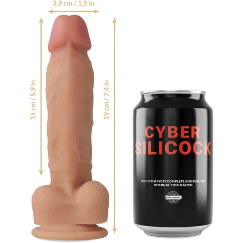 Oliver Realistischer Dildo 19cm – Cyber Silicock