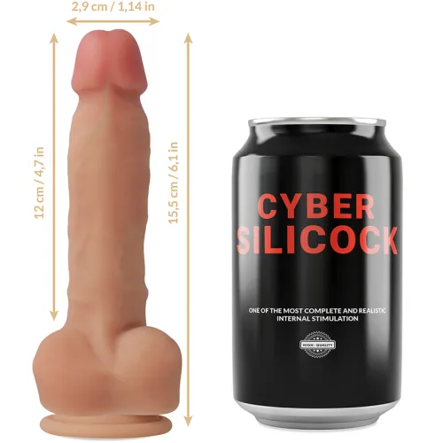 Ansel Realistischer Dildo 15.5cm – Cyber Silicock