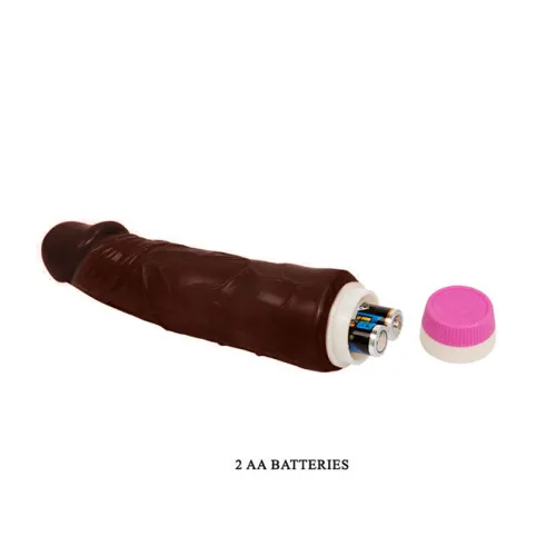 Waves Of Pleasure Vibrator 19.5cm Brown | Baile
