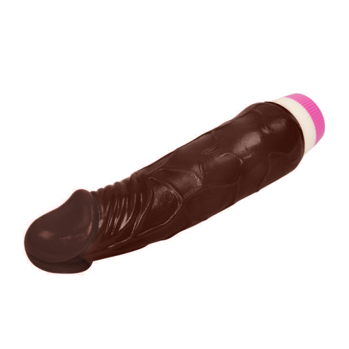Waves Of Pleasure Vibrator 19.5cm Brown | Baile