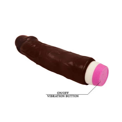 Waves Of Pleasure Vibrator 19.5cm Brown | Baile
