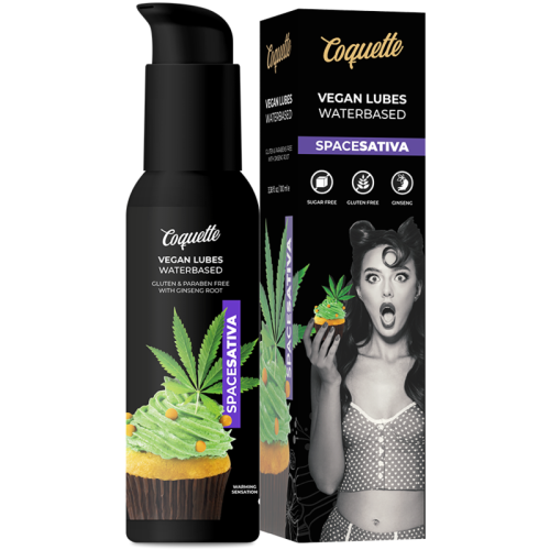 Veganes Space Sativa Gleitgel 100ml | Coquette Chic Desire