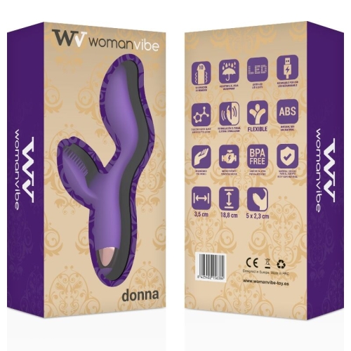 Donna Aufladbarer Silikonvibrator | Womanvibe