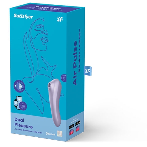 Dual Pleasure Air Pulse Malva | Satisfyer