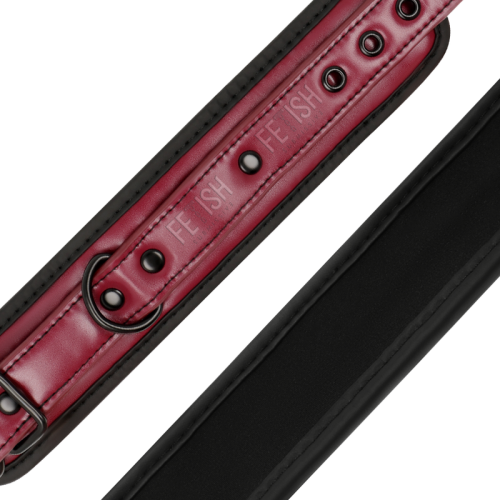 Handschellen Aus Veganem Leder Mit Neoprenfutter | Fetish Submissive