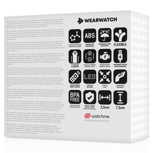 Watchme Technologie Ei Blau / Rosa | Wearwatch