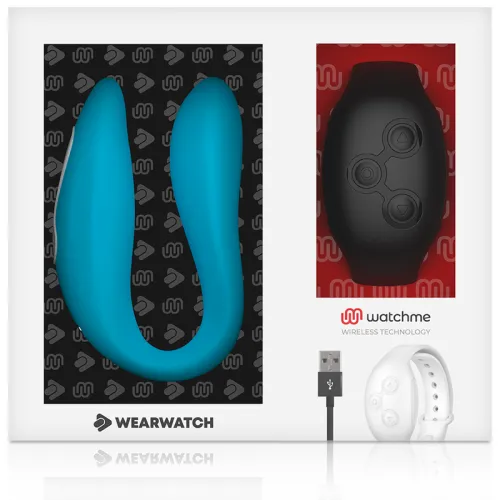 Watchme Dual Technology Vibrator Indigo / Jet | Wearwatch