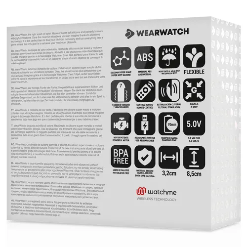 Watchme Dual Technology Vibrator Light Green | Wearwatch
