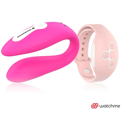 Watchme Dual Technology Vibrator Fuchsia / Pink | Wearwatch