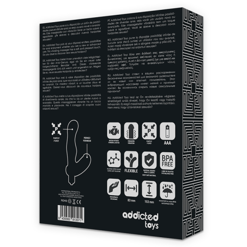 P-Spot Vibe Silikon Prostata Analstimulator | Addicted Toys