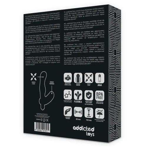 P-Spot Vibe Silikon Prostata AnalStimulator – Addicted Toys