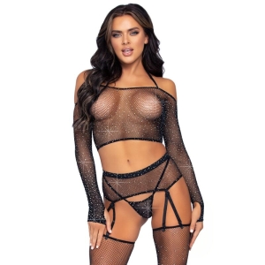 4 Tlg. Set OneSize | Leg Avenue