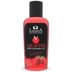 Voluptas Essbares Massagegel Erdbeere 100ml – Luxuria