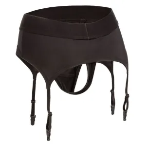 Boundless Thong Mit Strumpfreifen S/M – Calex