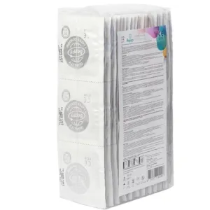 Packung mit 72 Beppy Kondomen, seitlich gezeigt, mit Produktinformationen auf der Rückseite.