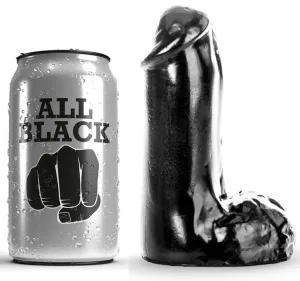 Realistischer Dildo 13cm – All Black