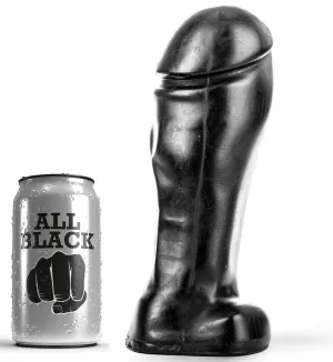 Dong 22cm Mit Breiter Spitze – All Black